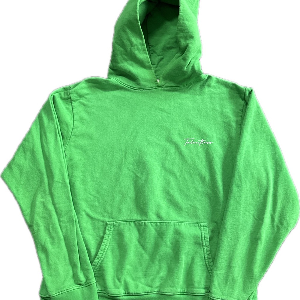 TALENTLESS Green Crew Neck Sweatshirt Size Small